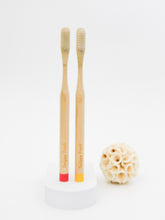 Load image into Gallery viewer, 2Pack Bamboo Toothbrush
