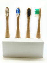 Load image into Gallery viewer, Bamboo Replacement Electric Toothbrush Heads-4Pack
